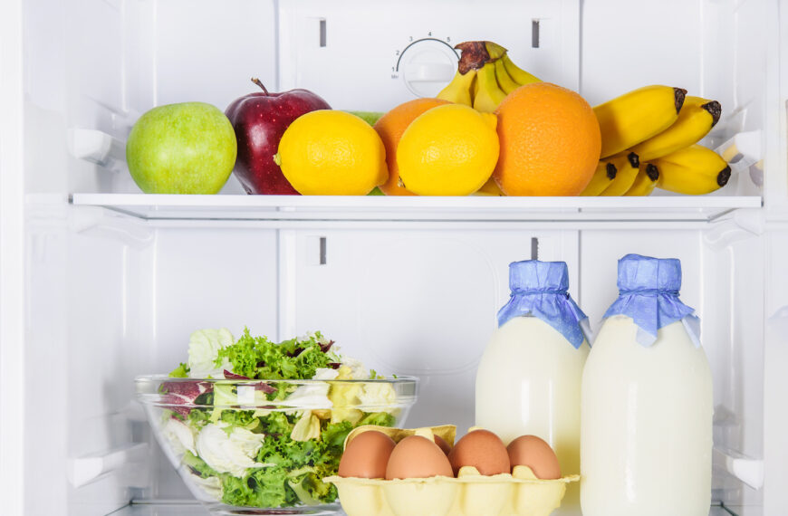 Wie kommt die Milch in den Kühlschrank?