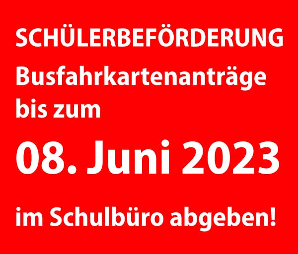 Schülerbeförderung